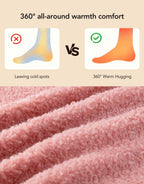 Women's Fuzzy Slippers Warm Comfy Memory Foam Non-slip House Shoes