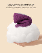 Women's Fuzzy Slippers Warm Comfy Memory Foam Non-slip House Shoes