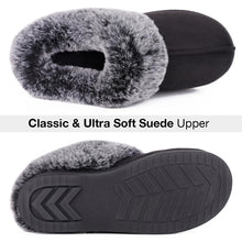 Women's Classic Suede Memory Foam Slippers