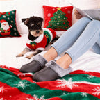 Women's Classic Suede Memory Foam Slippers