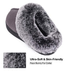 Women's Classic Suede Memory Foam Slippers