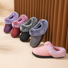 Women's Classic Suede Memory Foam Slippers