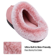 Women's Classic Suede Memory Foam Slippers