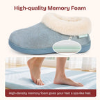 Women's Microsuede Fuzzy Plush Lined Slippers