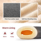 Women's Microsuede Fuzzy Plush Lined Slippers