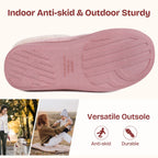 Women's Microsuede Fuzzy Plush Lined Slippers