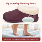 Women's Microsuede Fuzzy Plush Lined Slippers