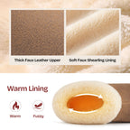 Women's Microsuede Fuzzy Plush Lined Slippers