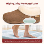 Women's Microsuede Fuzzy Plush Lined Slippers