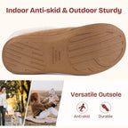 Women's Microsuede Fuzzy Plush Lined Slippers
