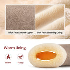 Women's Microsuede Fuzzy Plush Lined Slippers