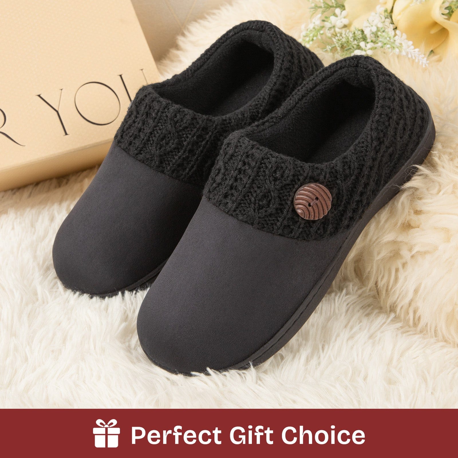 Women's Microsuede Slippers