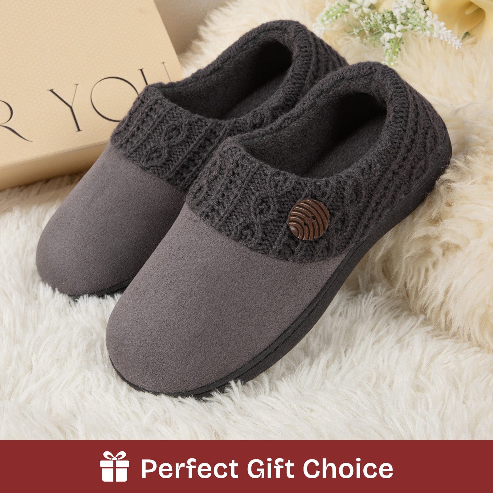 Women's Microsuede Slippers