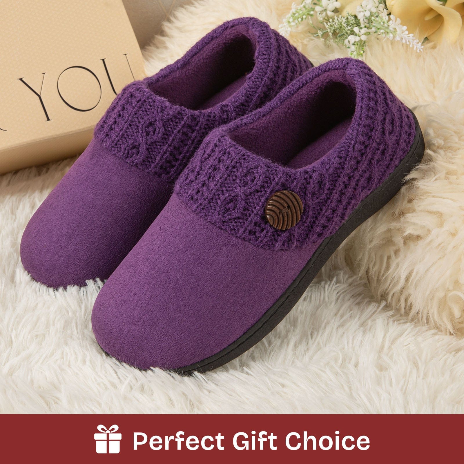 Women's Microsuede Slippers
