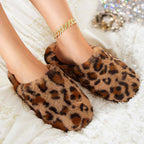 Women's Fluffy Memory Foam Slip On Slippers