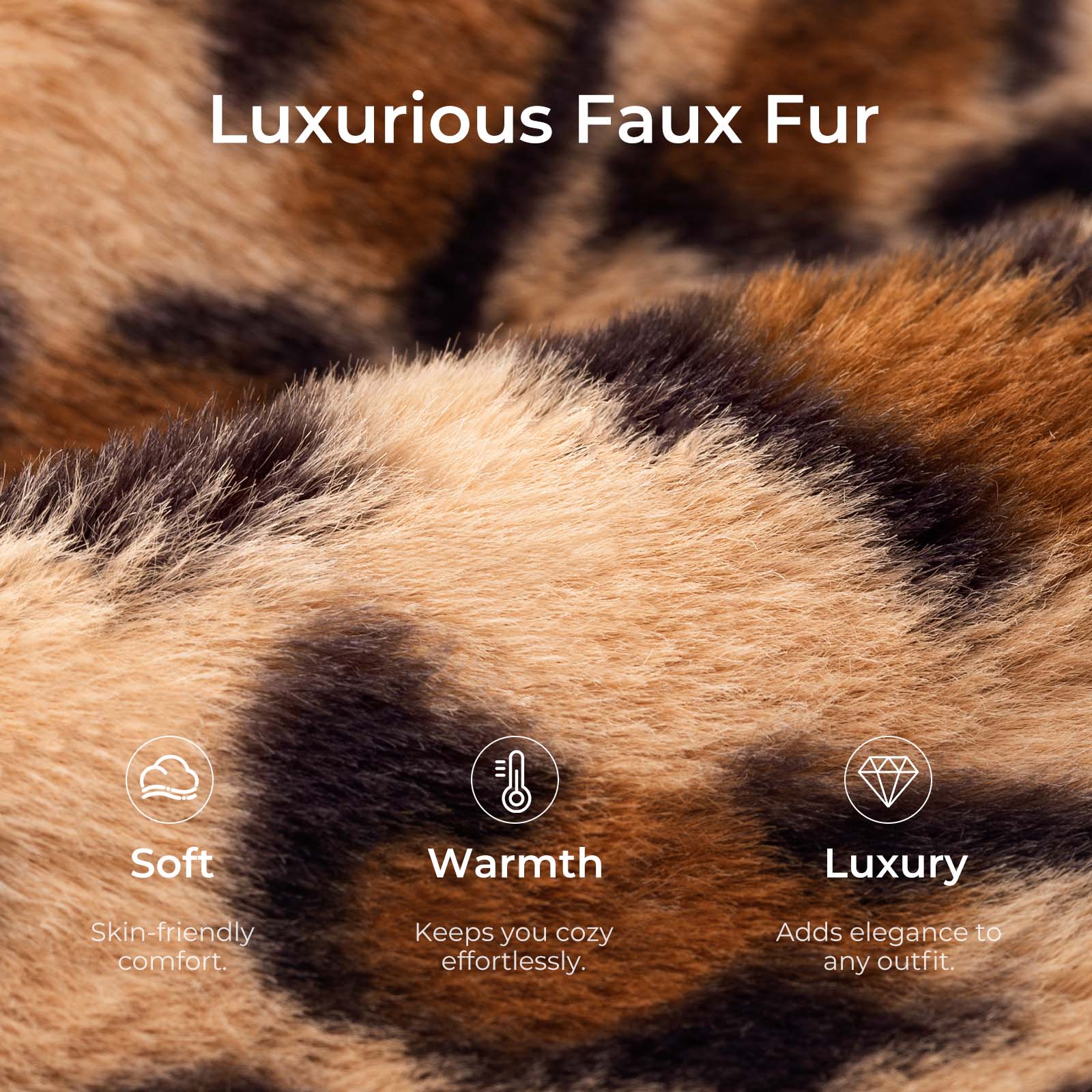 Women's Fluffy Memory Foam Slip On Slippers