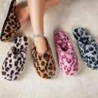 Women's Fluffy Memory Foam Slip On Slippers