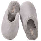 Women's Fluffy Memory Foam Slip On Slippers