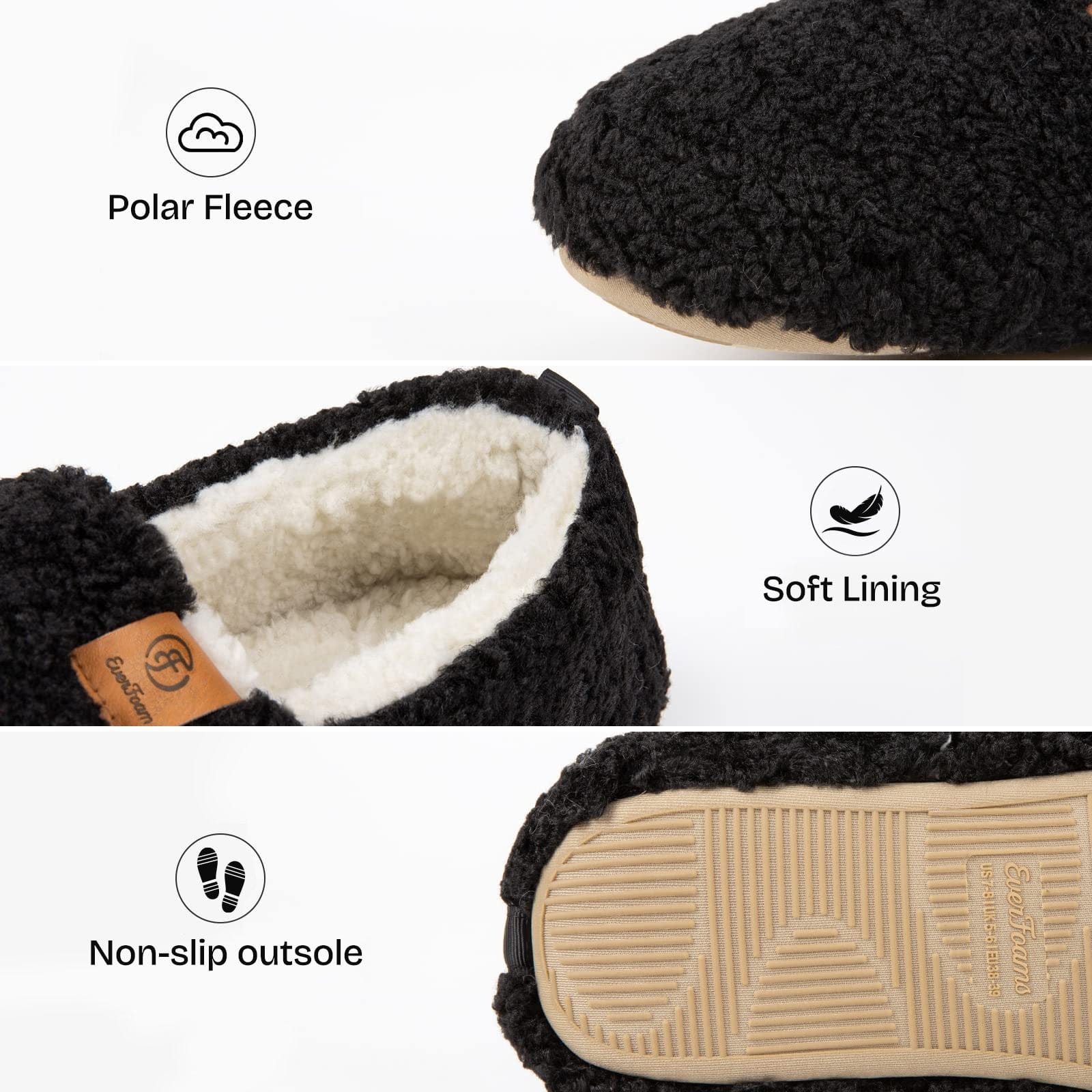 Women's Fuzzy Full Slippers