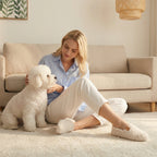 Women's Fuzzy Full Slippers