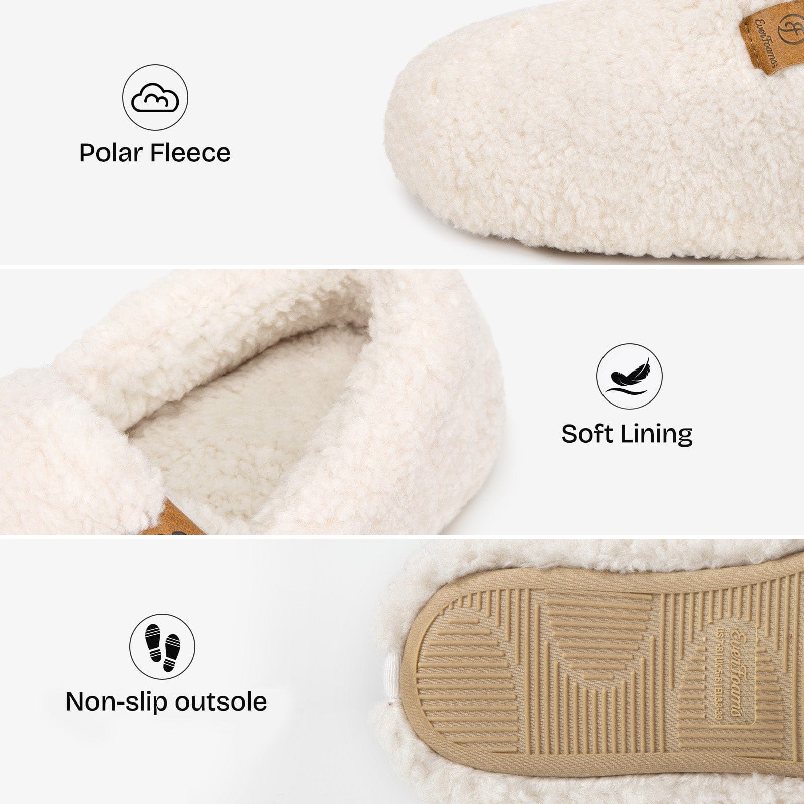 Women's Fuzzy Full Slippers