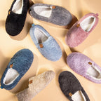 Women's Fuzzy Full Slippers