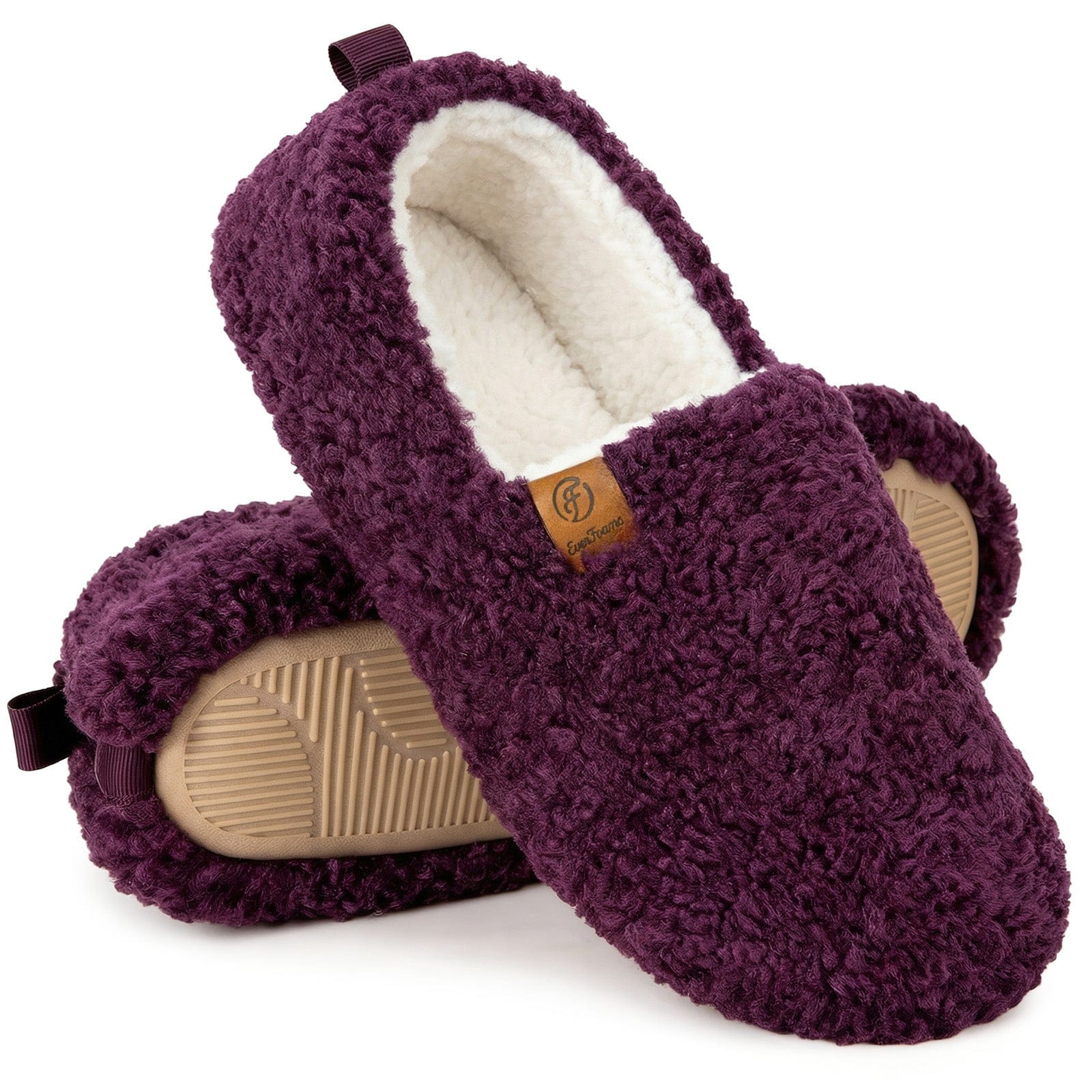 Women's Fuzzy Full Slippers