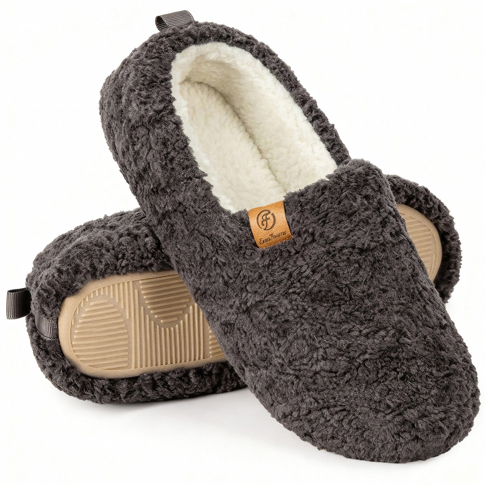 Women's Fuzzy Full Slippers