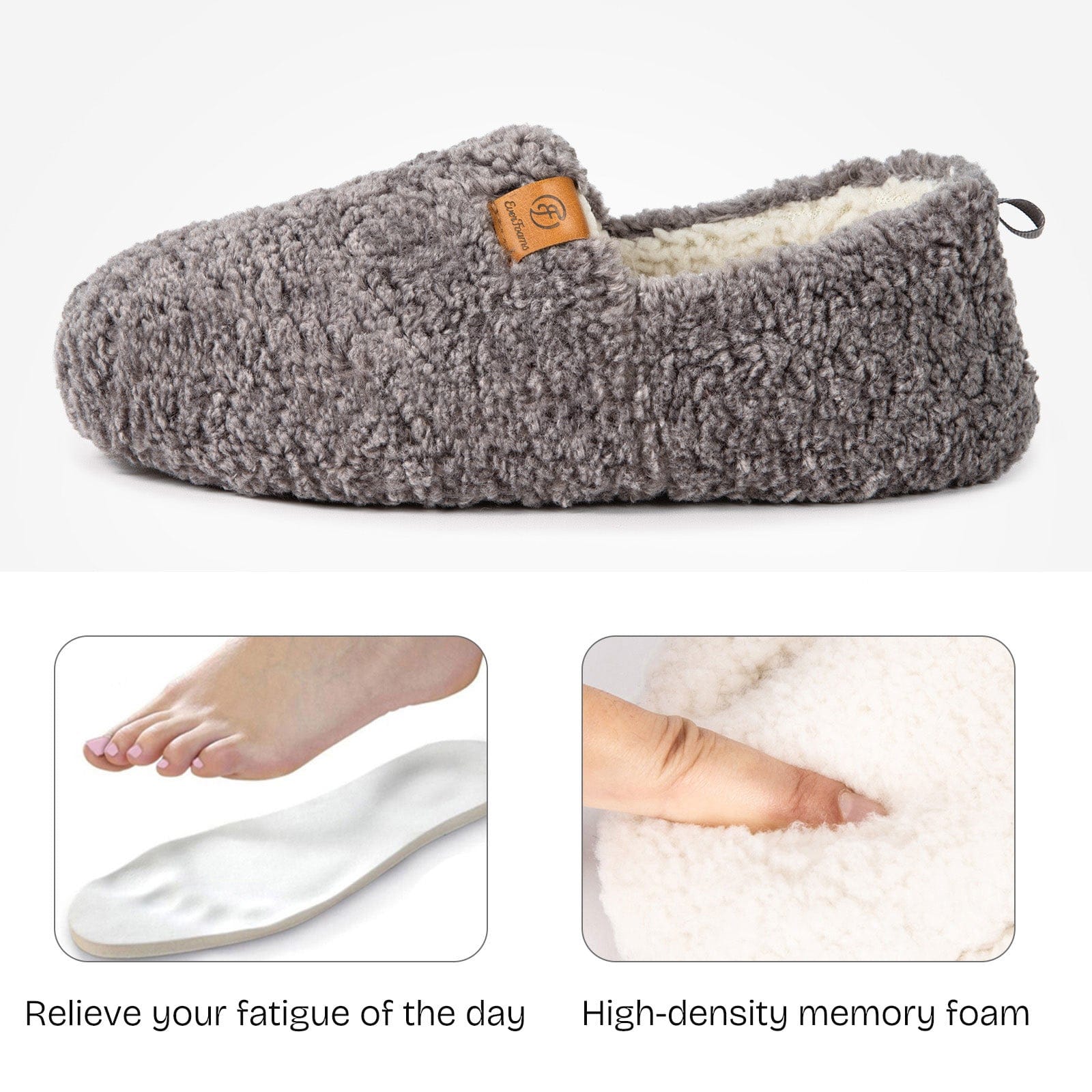 Women's Fuzzy Full Slippers