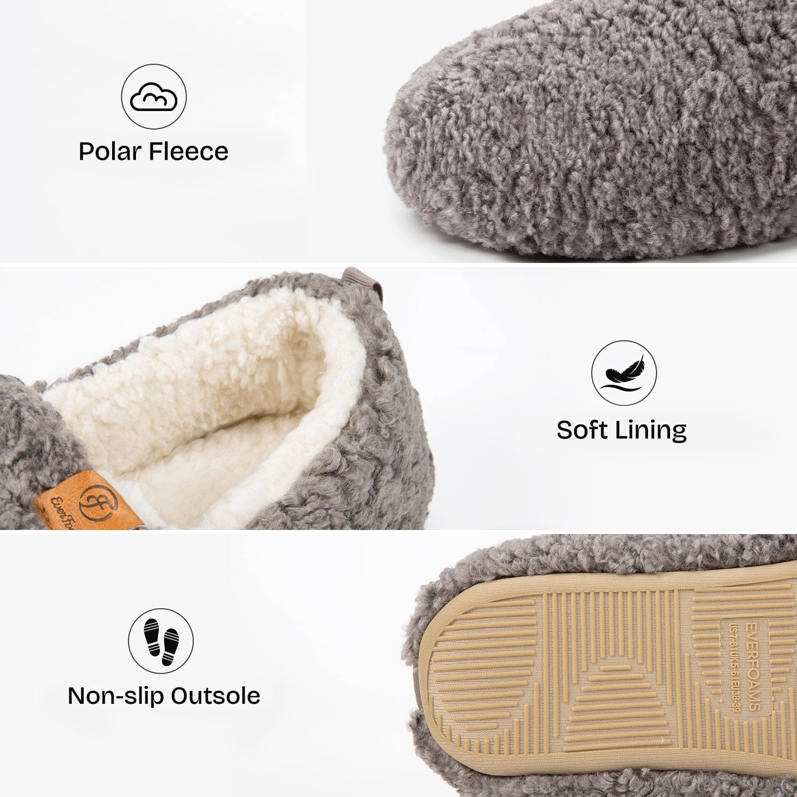 Women's Fuzzy Full Slippers