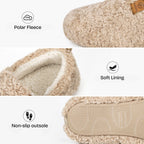 Women's Fuzzy Full Slippers