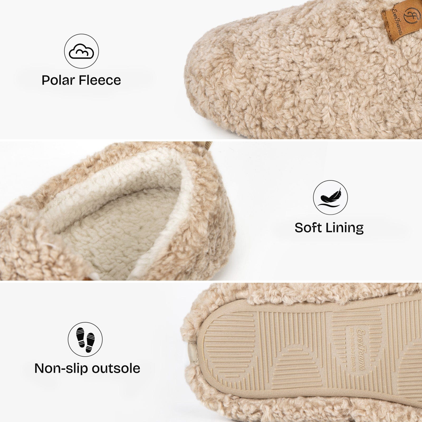 Women's Fuzzy Full Slippers