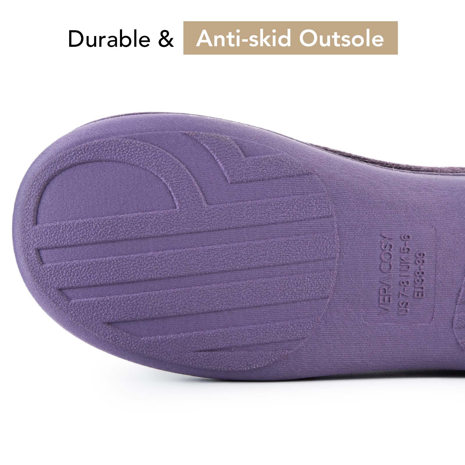 Women's Two-Tone Slippers