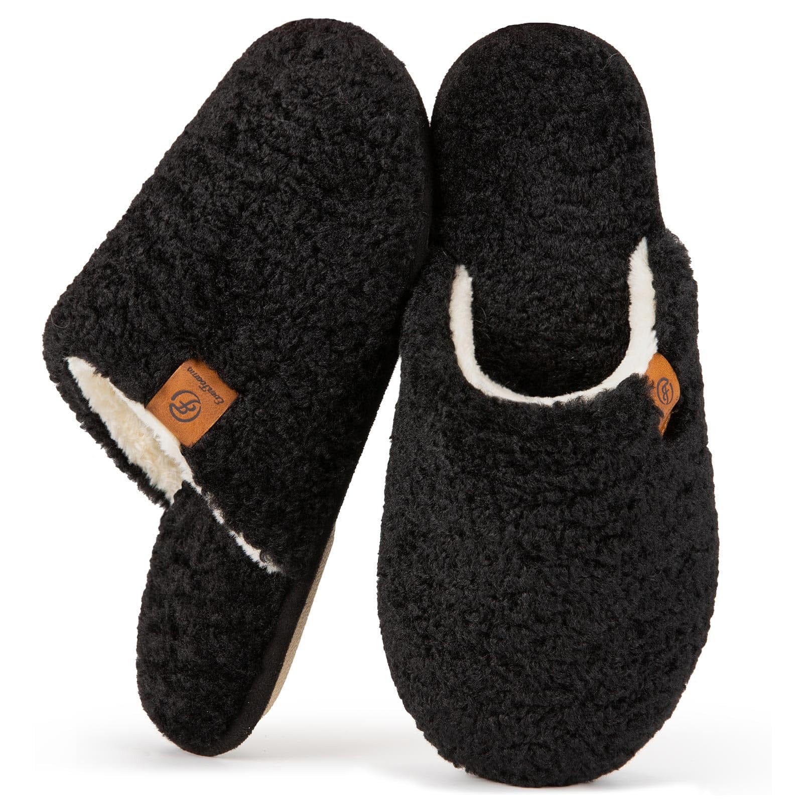 Women's Fuzzy Faux Alpine Non-slip Slippers