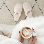 Women's Fuzzy Faux Alpine Non-slip Slippers