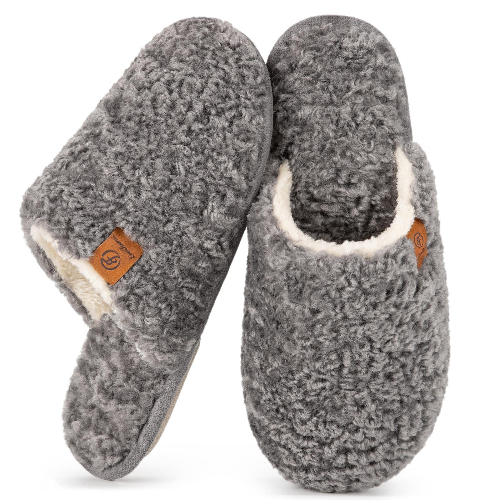 Women's Fuzzy Faux Alpine Non-slip Slippers