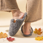 Women's Fuzzy Faux Alpine Non-slip Slippers