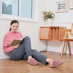 Women's Fuzzy Faux Alpine Non-slip Slippers