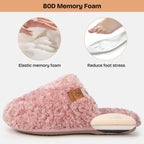Women's Fuzzy Faux Alpine Non-slip Slippers