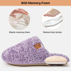 Women's Fuzzy Faux Alpine Non-slip Slippers