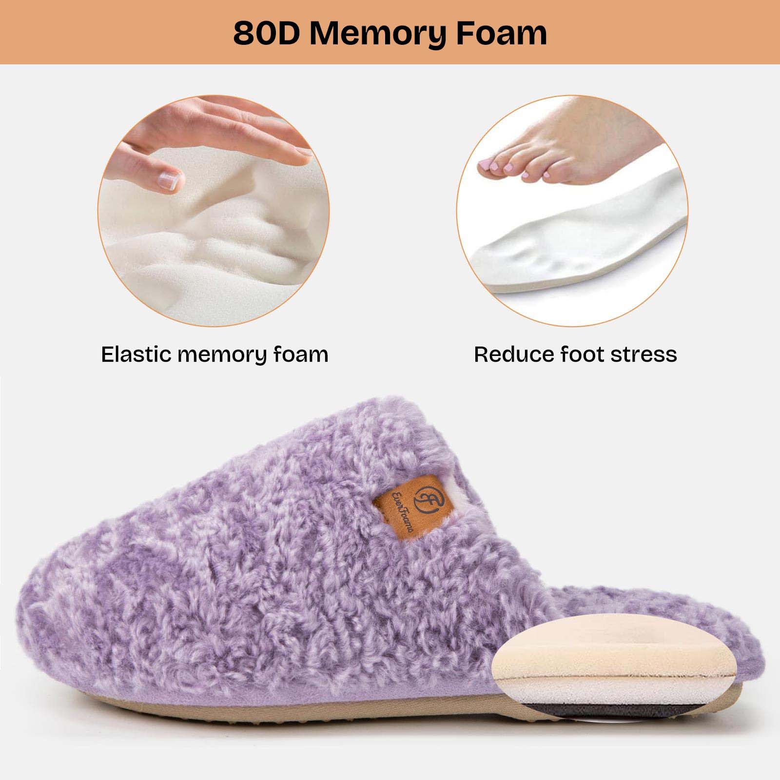 Women's Fuzzy Faux Alpine Non-slip Slippers