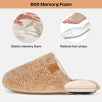 Women's Fuzzy Faux Alpine Non-slip Slippers