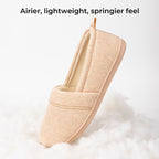 Women's Comfort Knit Loafer Light Weight Slippers with Anti-Skid Rubber Sole