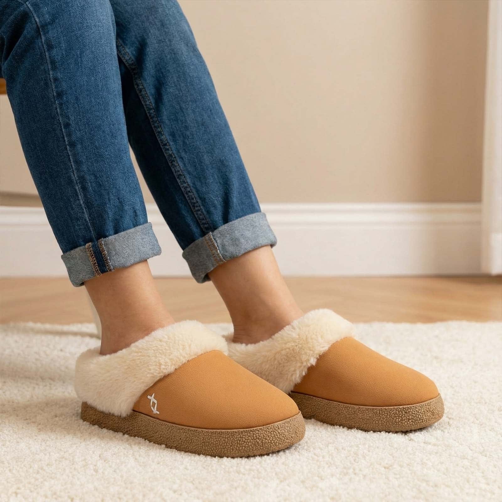Women's Microsuede Slippers