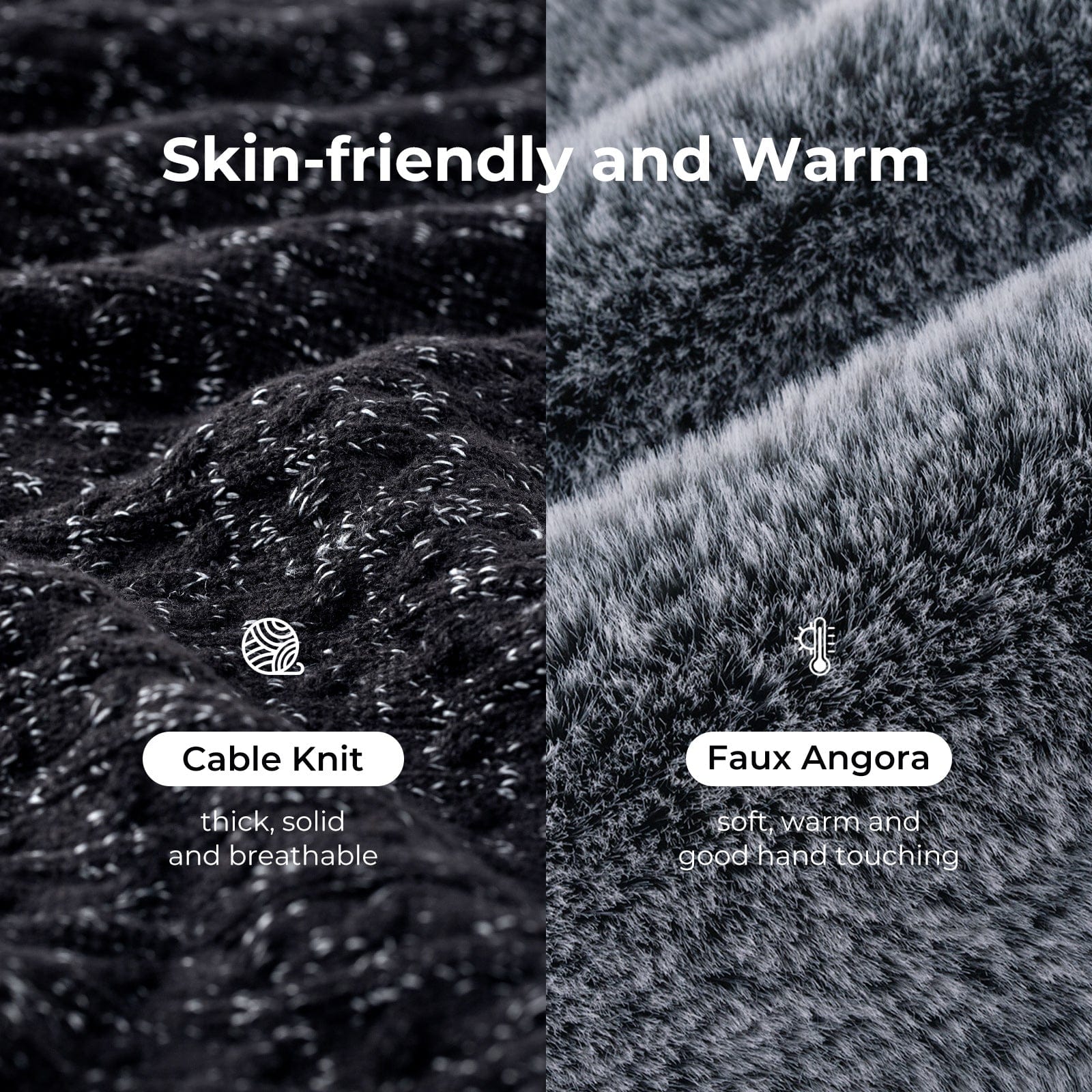 Women's Cable Knit Slippers