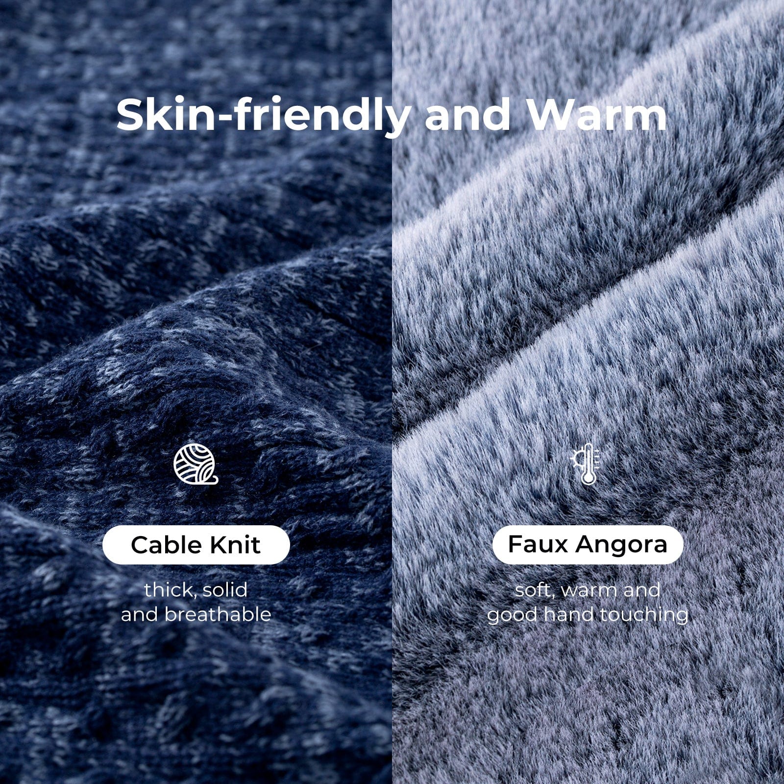 Women's Cable Knit Slippers