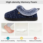 Women's Cable Knit Slippers