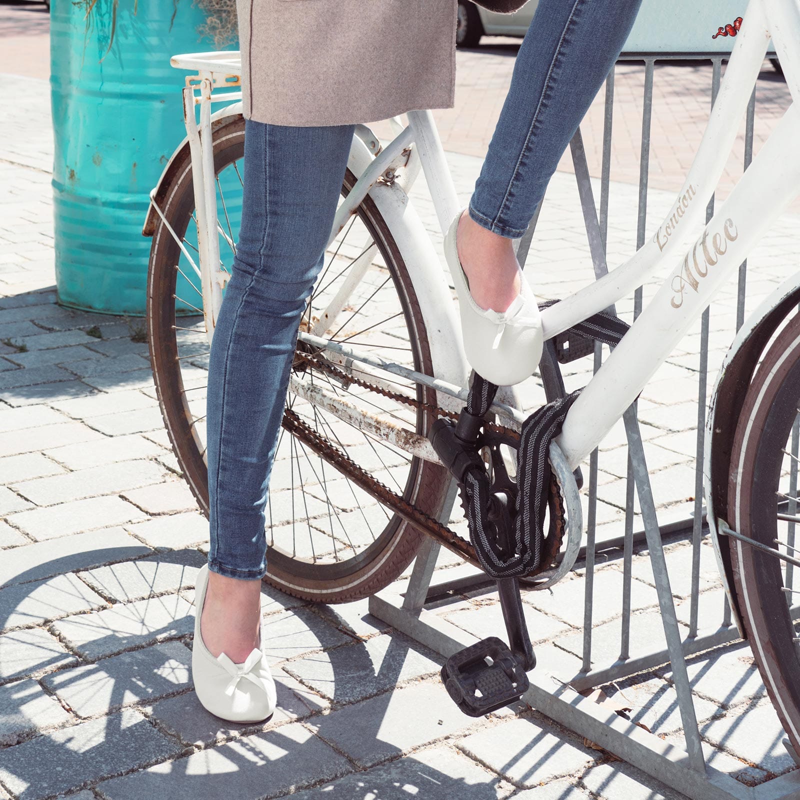 Women's Terry Cloth Satin Ballerina Slippers