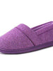 Ladies' EverFoams Cotton Knit Loafers Slippers-Purple