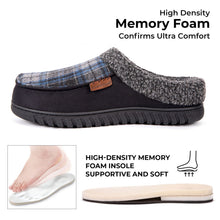 Men's Plaid Moccasin Slippers